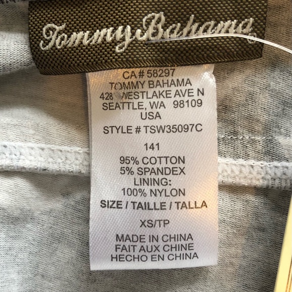 NWT-Women’s Tommy Bahama Scenic Palm Bandeau twist front cup Maxi dress X-small. - Picture 7 of 11